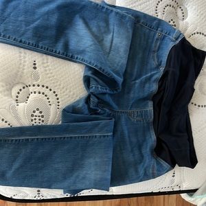 Maternity jeans with support waist band-14